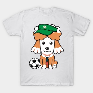 Poodle Playing Soccer T-Shirt